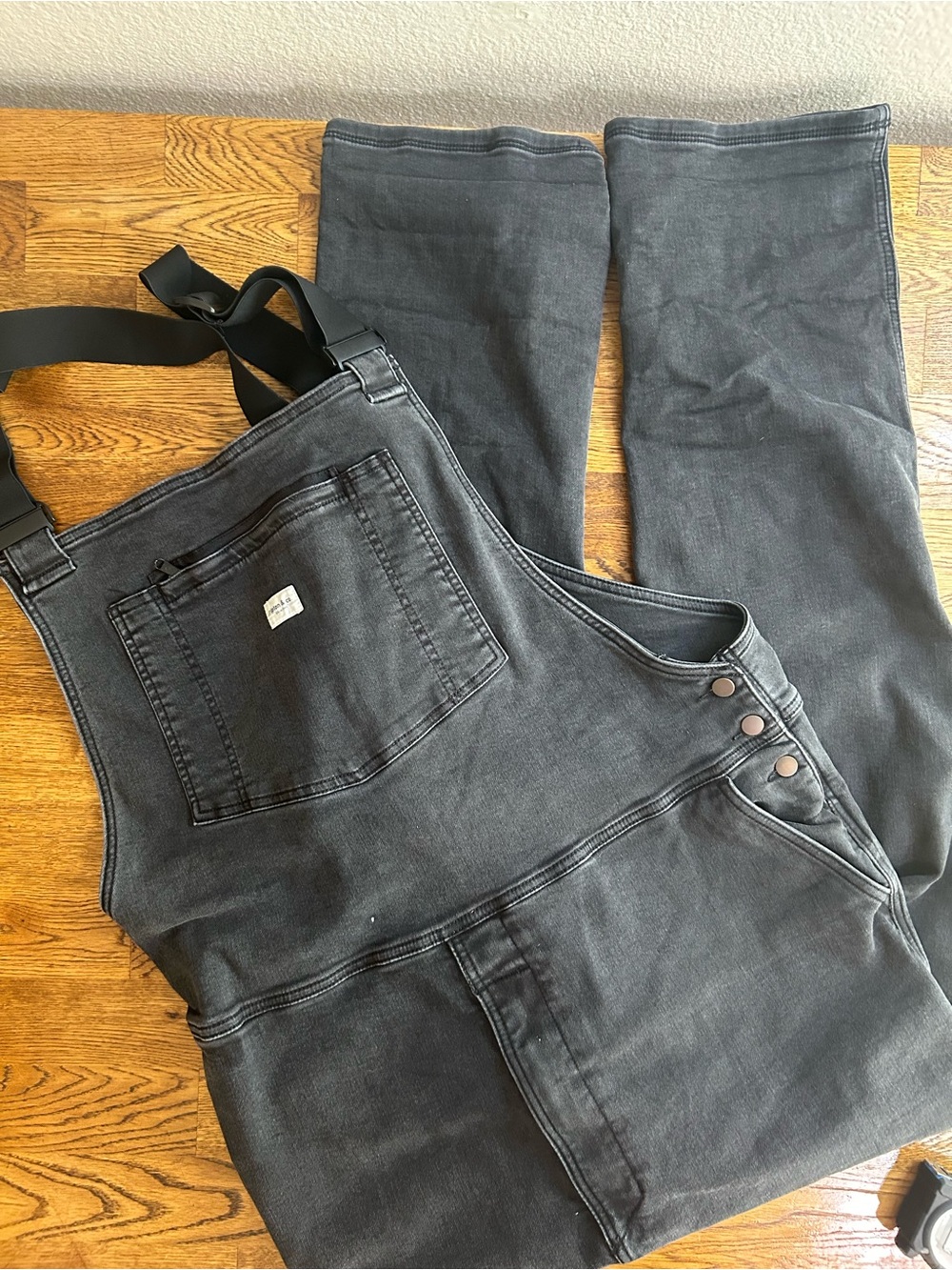 Ripton & Co Black Denim Overalls